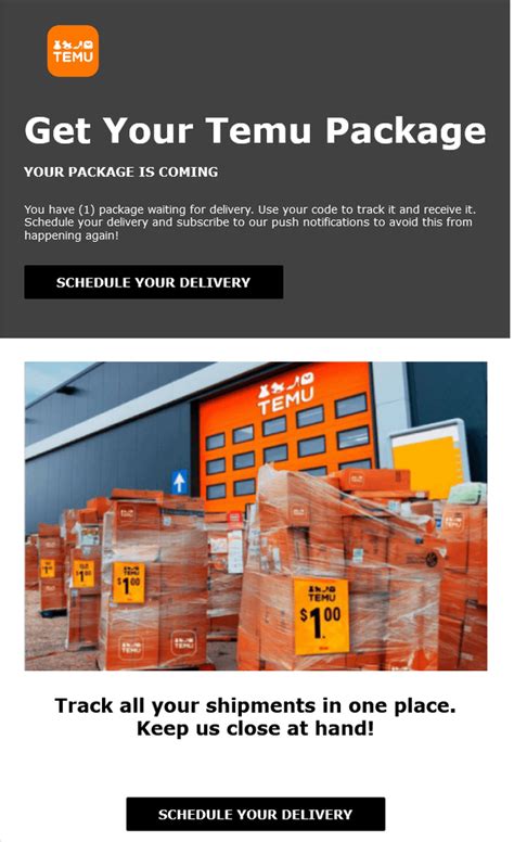 temu free pallet email.